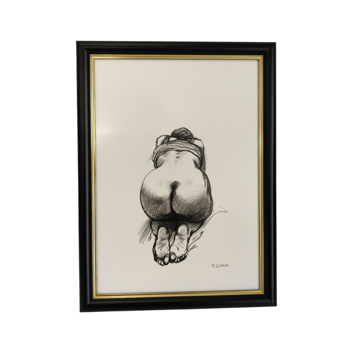 France Slana; print; akt; 39 cm x 29 cm