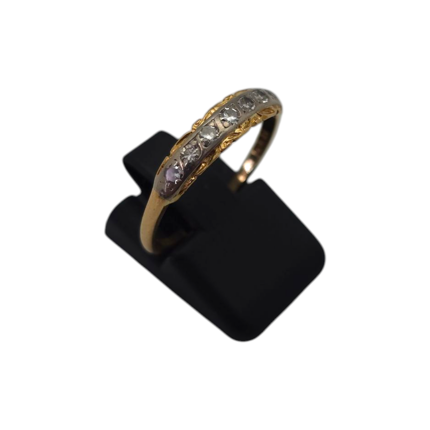 Diamantni prstan ''THORNE'' 18K 750/1000+DIA; masa=2.23g