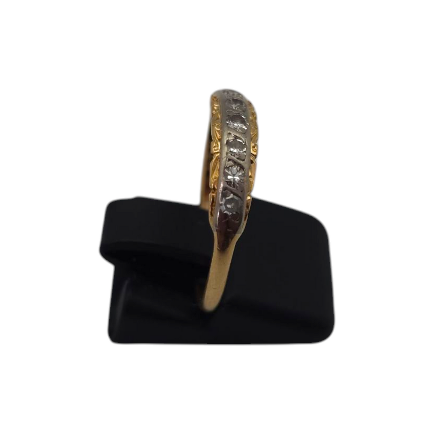 Diamantni prstan ''THORNE'' 18K 750/1000+DIA; masa=2.23g