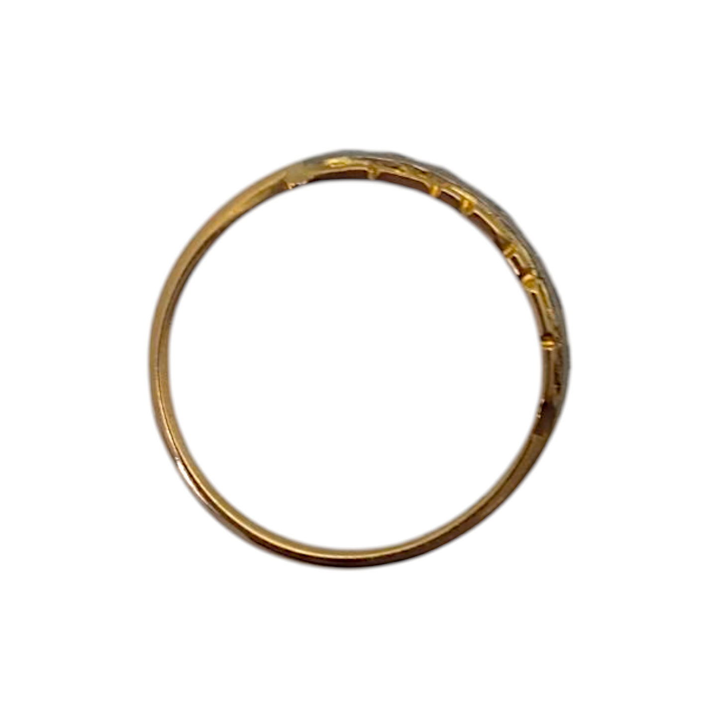 Diamantni prstan ''THORNE'' 18K 750/1000+DIA; masa=2.23g