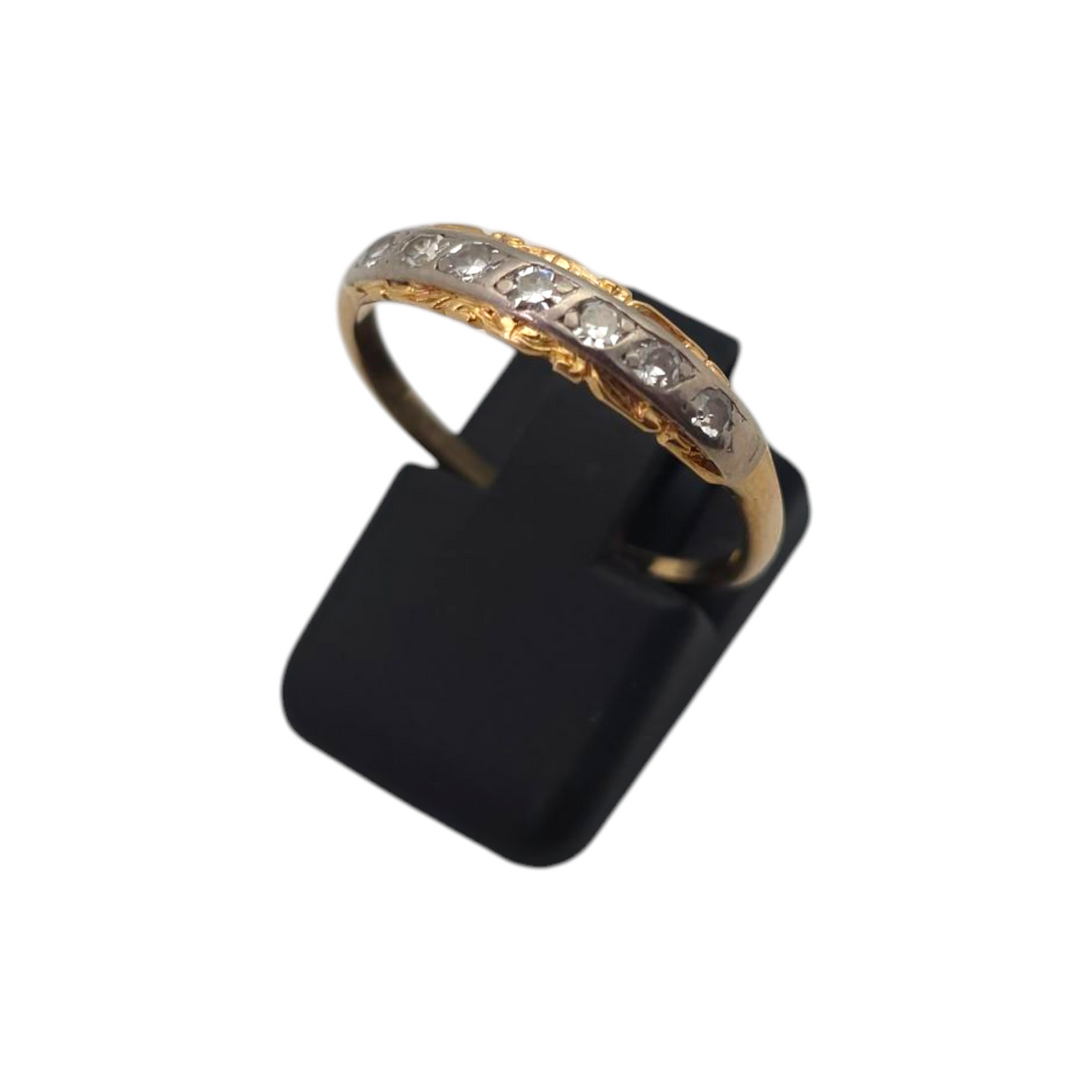 Diamantni prstan ''THORNE'' 18K 750/1000+DIA; masa=2.23g