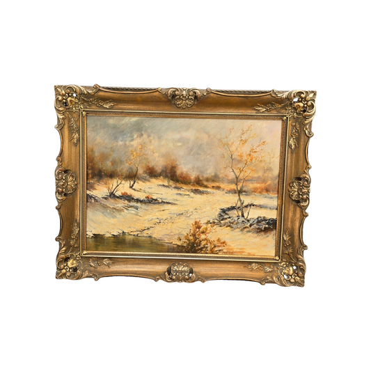 Marko Krvina; Akril; "Opustošena narava"; 88 cm x 69 cm