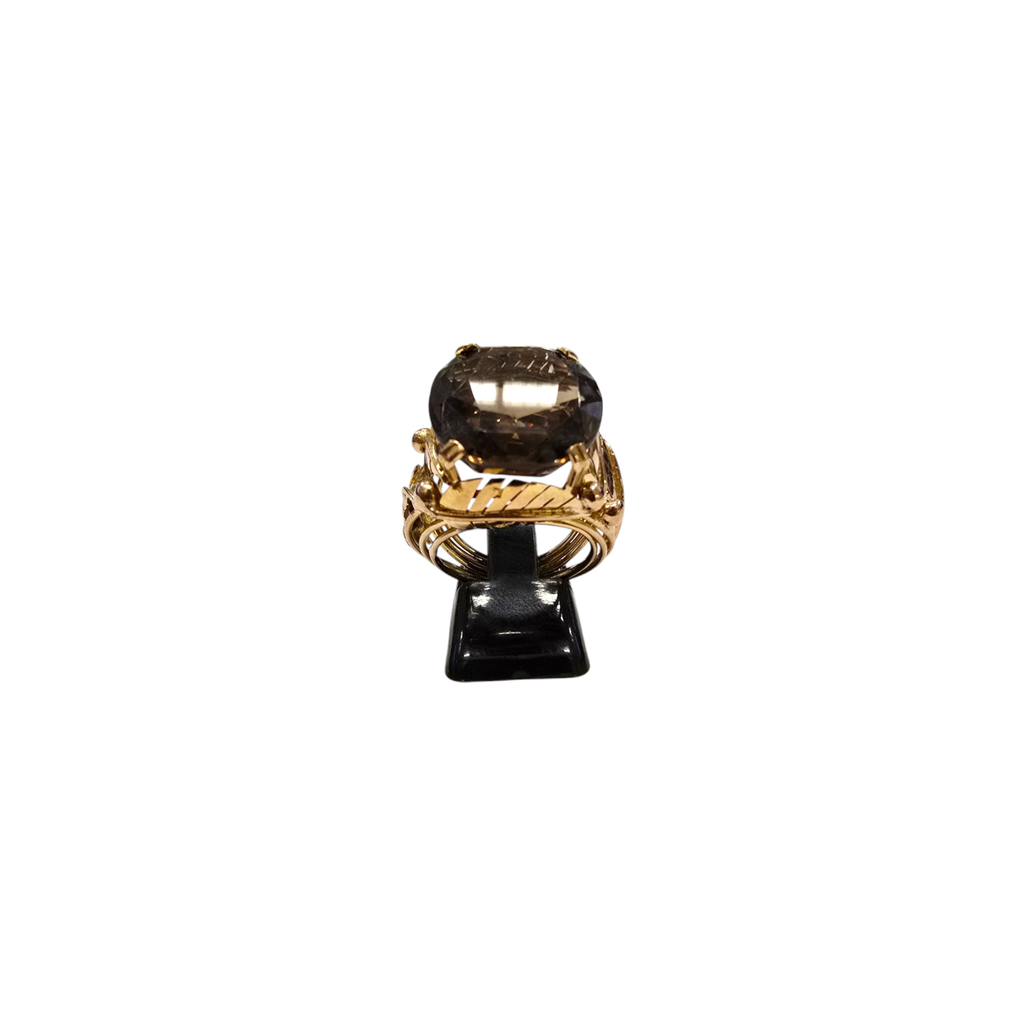 Zlati prstan ''TROPIC'' 18K 750/1000; masa=12.95g