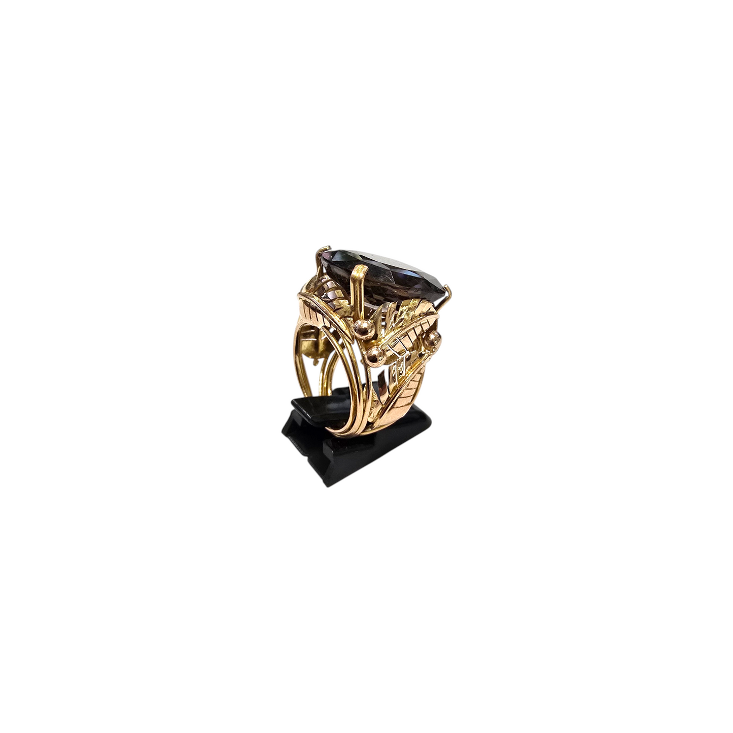 Zlati prstan ''TROPIC'' 18K 750/1000; masa=12.95g