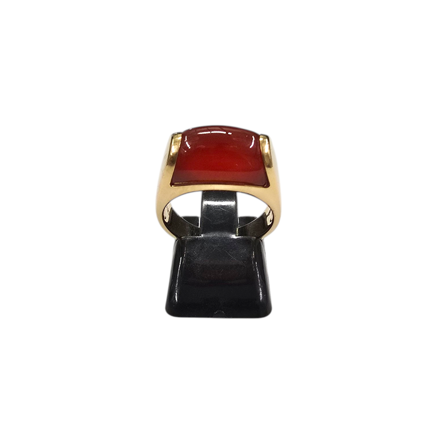 Zlati prstan "REDEYE" 18K 750/1000; masa=8.93g