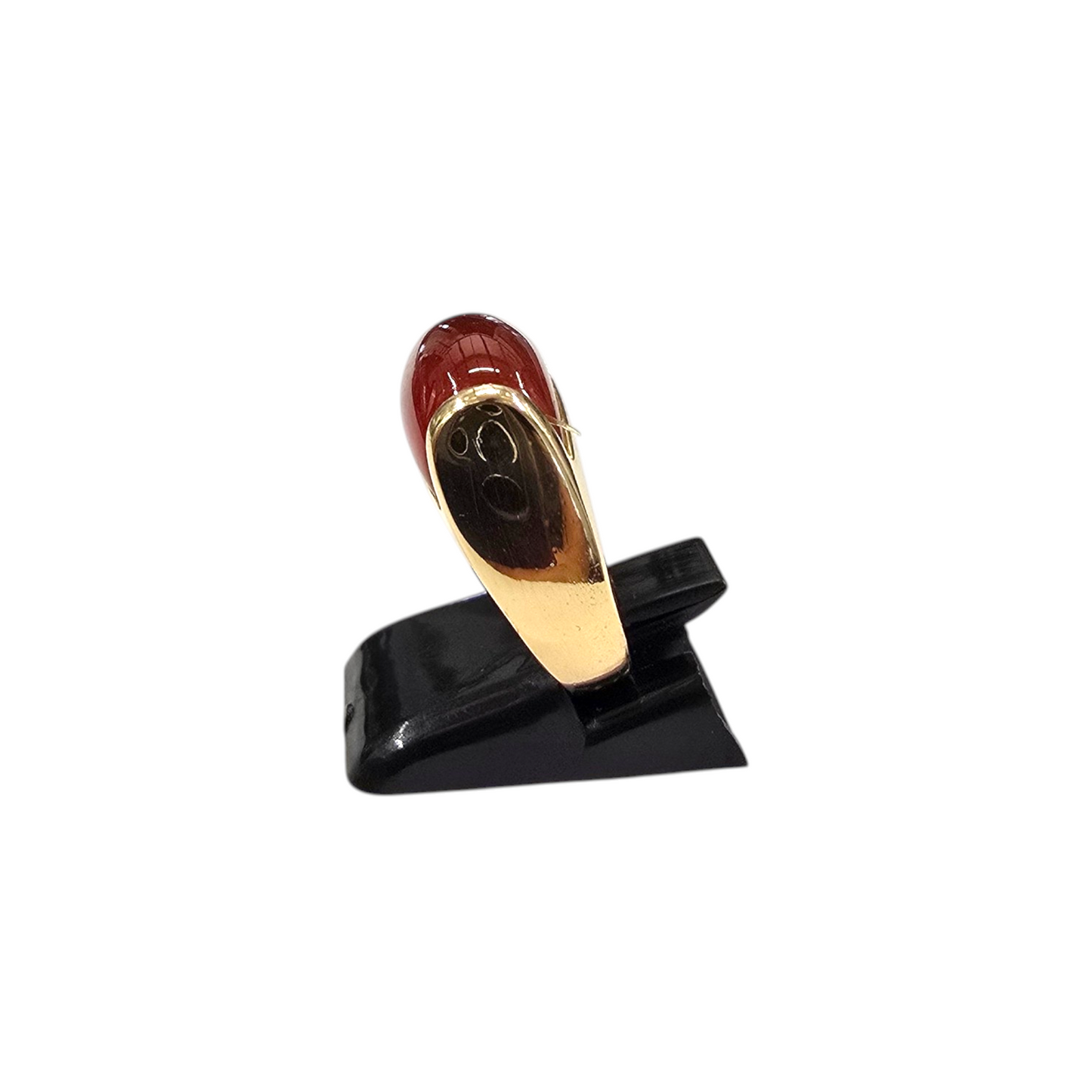 Zlati prstan "REDEYE" 18K 750/1000; masa=8.93g