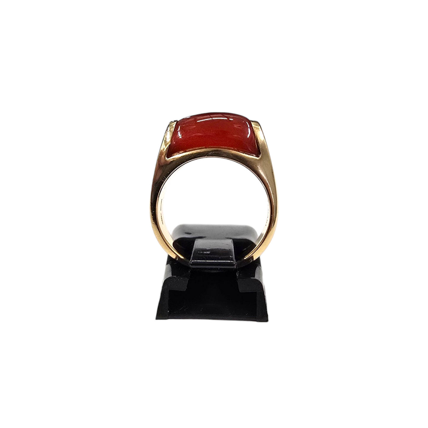 Zlati prstan "REDEYE" 18K 750/1000; masa=8.93g