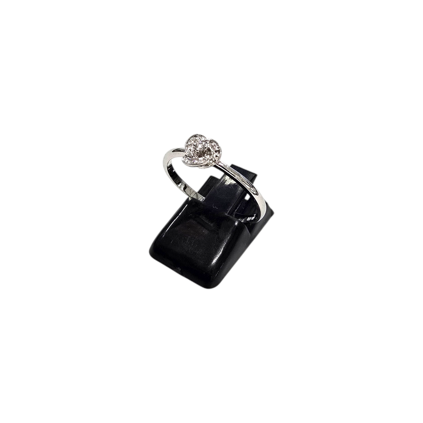 Diamantni prstan ''SPIRE'' 14K 585/1000+DIA; masa=1.69g