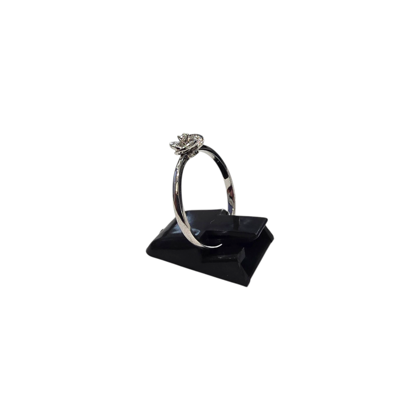 Diamantni prstan ''SPIRE'' 14K 585/1000+DIA; masa=1.69g
