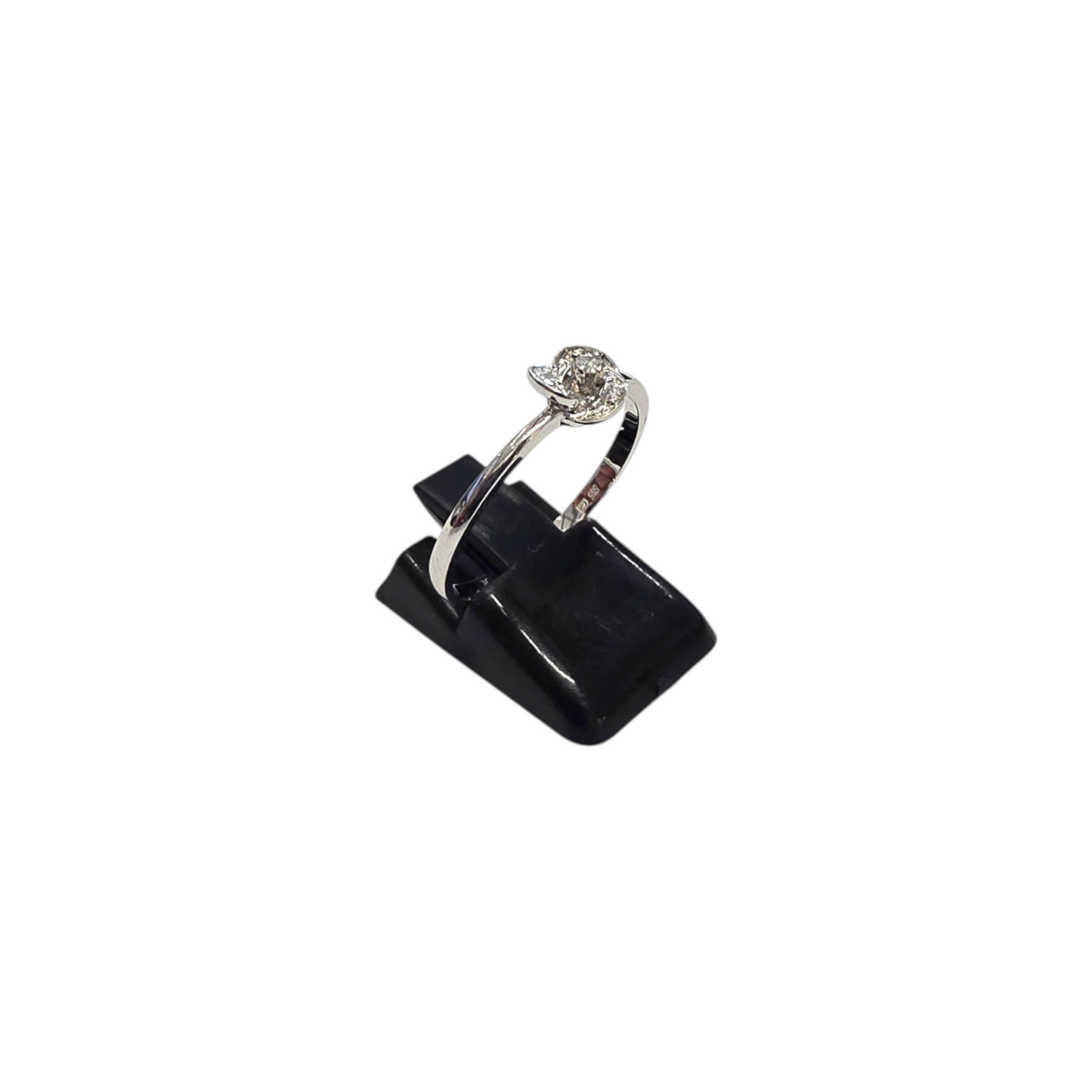 Diamantni prstan ''SPIRE'' 14K 585/1000+DIA; masa=1.69g