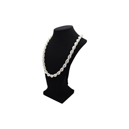 Srebrna verižica Italian Rope (XL) 925/1000; masa=155.85g