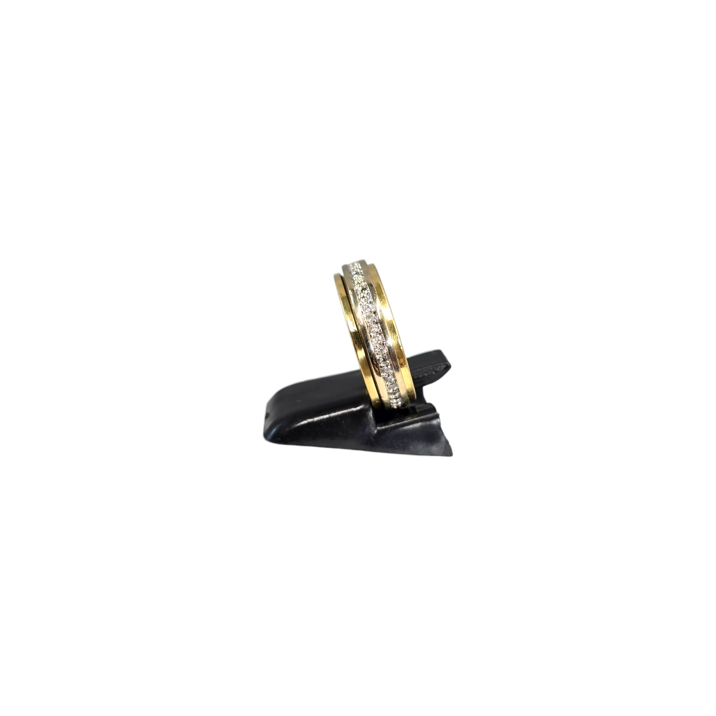 Diamantni prstan "RENCO" 18K 750/1000+DIA; masa=6.05g