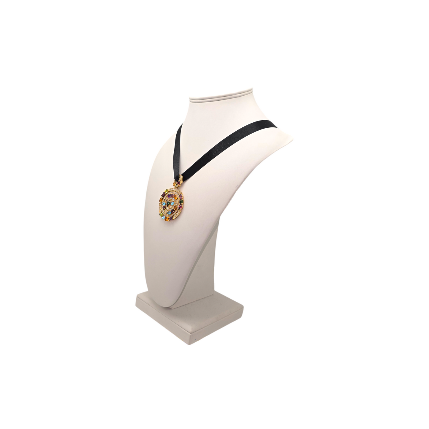 Diamantni obesek + diamantna zapestnica BVLGARI Astrale/Allegra