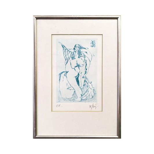 JOŽE HORVAT JAKI Grafika Erotika 37,50cm x 53cm