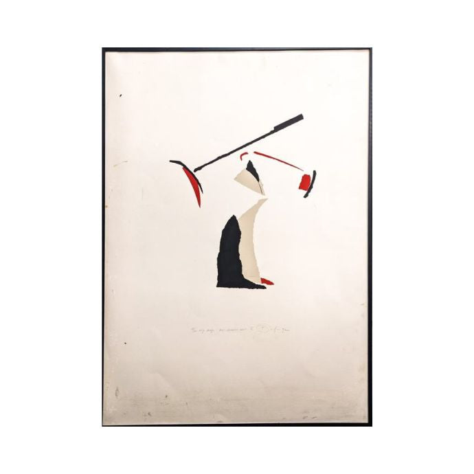 MILENA BRANISELJ Grafika Mali naravni most III 51cm x 70,50cm