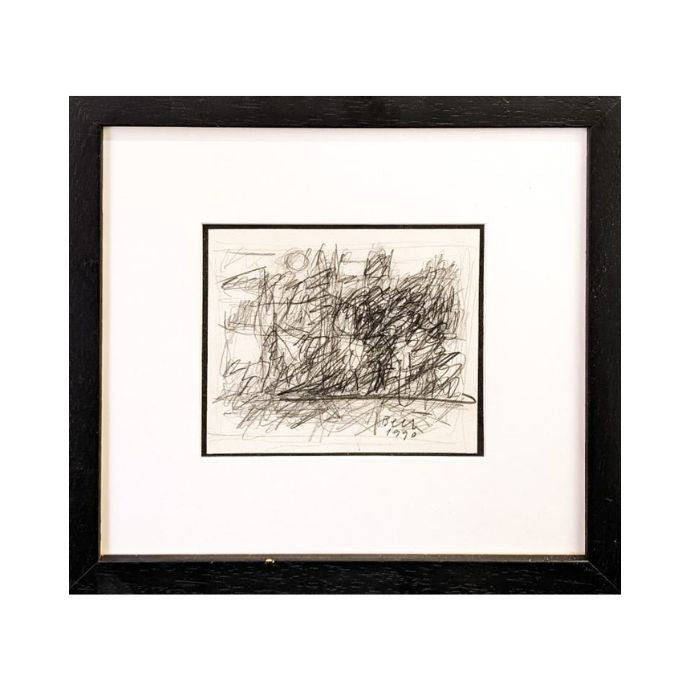 NIKOLAJ BEER Risba Abstrakt 30,50cm x 28,50cm