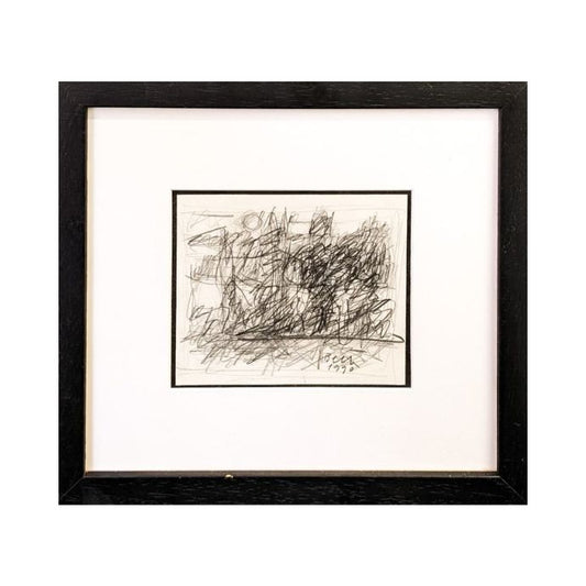 NIKOLAJ BEER Risba Abstrakt 30,50cm x 28,50cm