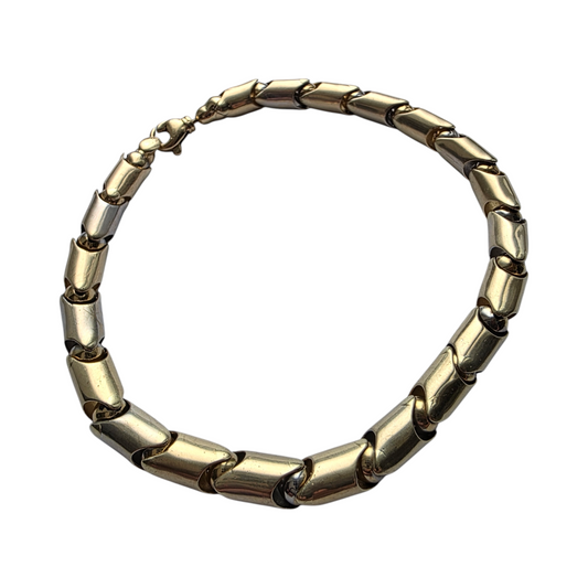 Zlata zapestnica "PARFAIT" 14K 585/1000; masa=18.80g