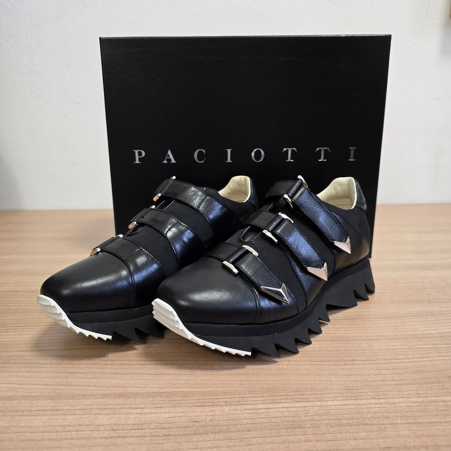 Usnjene superge 4US Cesare Paciotti 55903TRF
