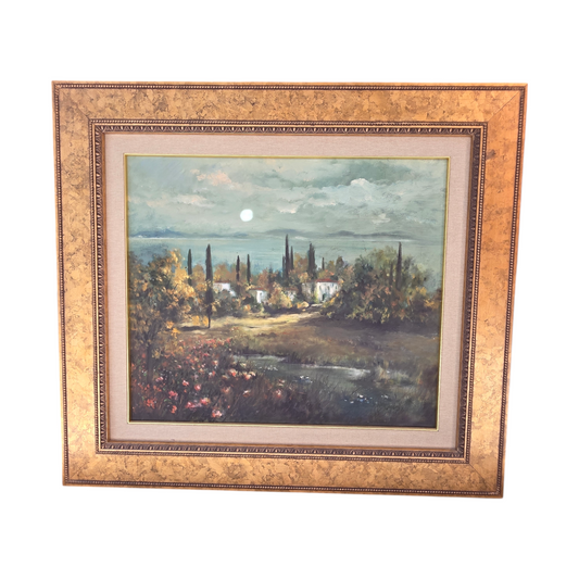 N/A; akril; nočna veduta; 97 cm x 87 cm