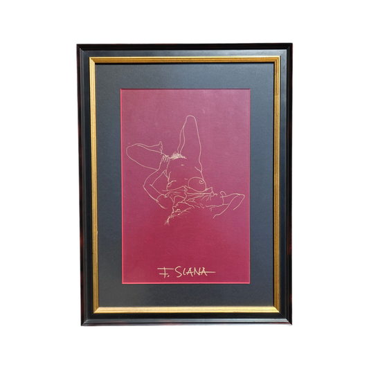 France Slana; print; akt; 37 cm x 50 cm