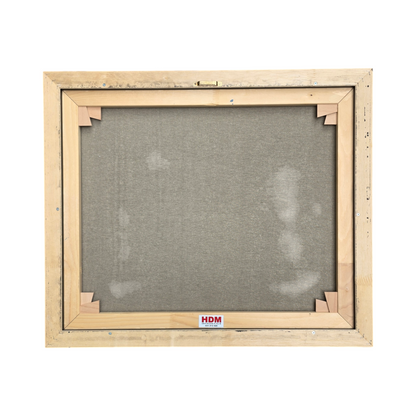 Marko Krvina; Akril; mesto ob morju; 65 cm x 55 cm