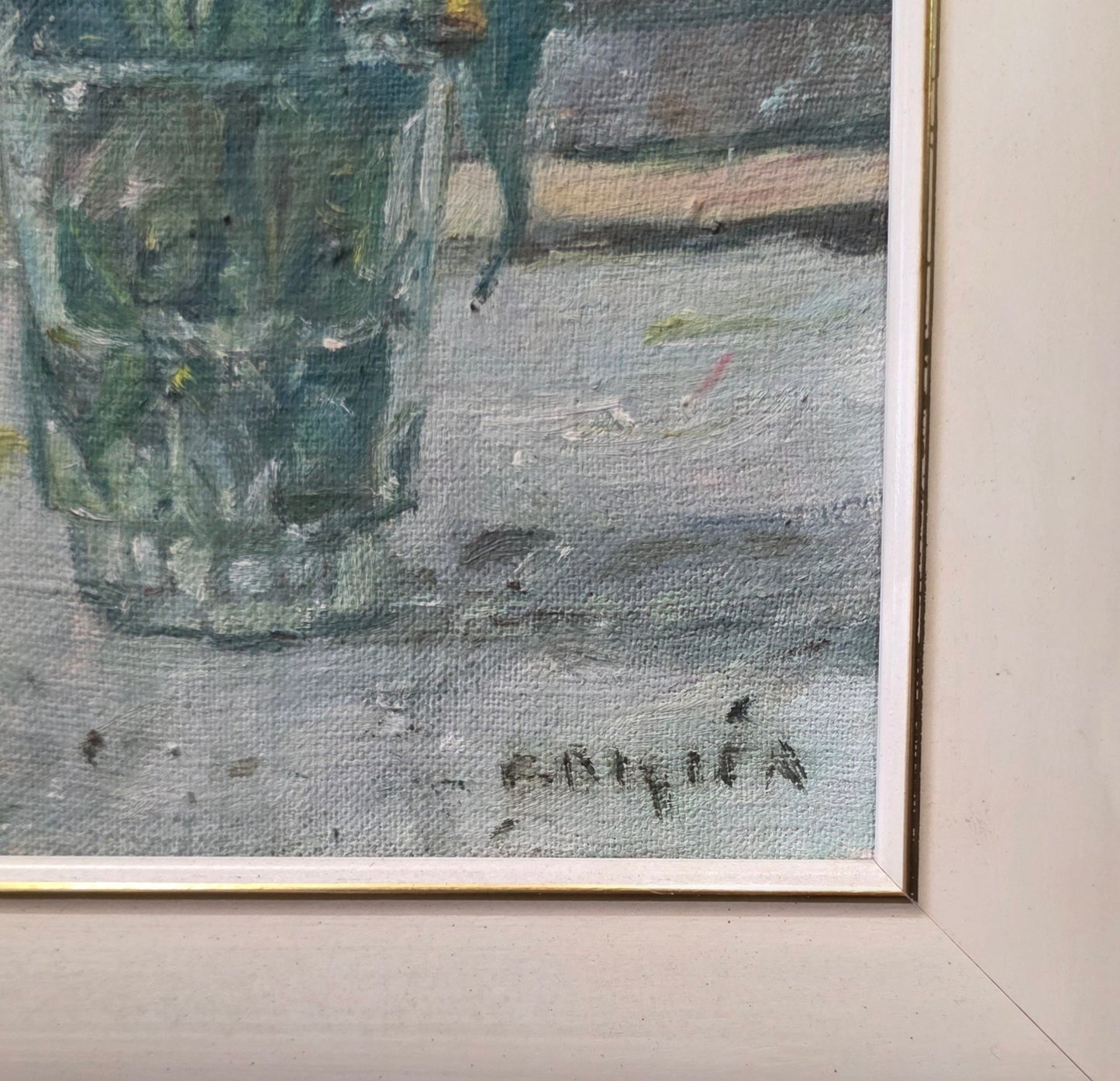 Brigita Požegar Mulej; Akril; tihožitje; 37 cm x 41 cm