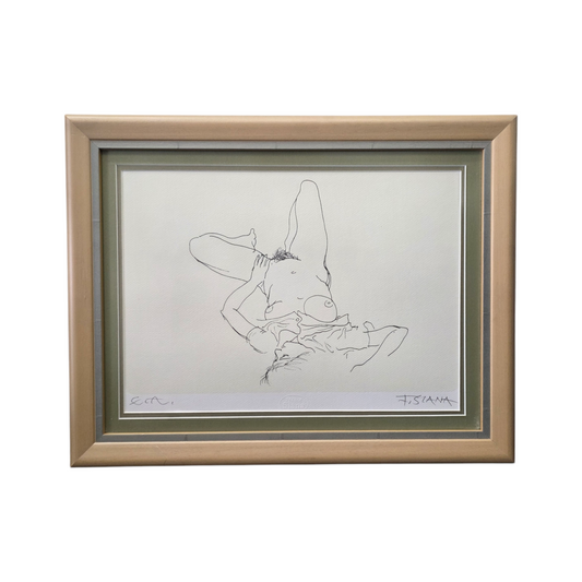 France Slana; Grafika (E.A.); akt; 46 cm x 36 cm