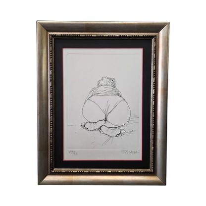 France Slana; Grafika (E.A.); akt; 39 cm x 49 cm