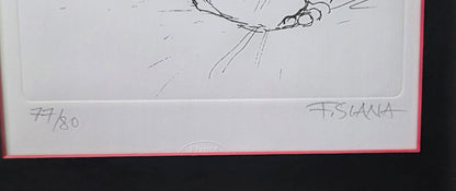 France Slana; Grafika (E.A.); akt; 39 cm x 49 cm