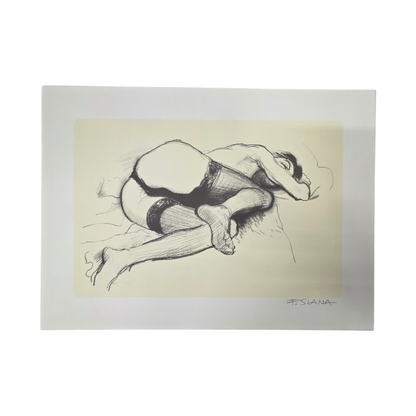 France Slana; Zbirka grafik; akt; 31 cm x 43 cm