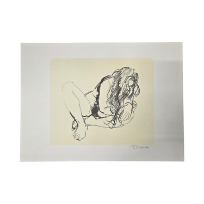 France Slana; Zbirka grafik; akt; 31 cm x 43 cm