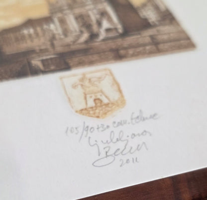 N/A; Grafika; Ljubljana I; 23 cm x 19 cm