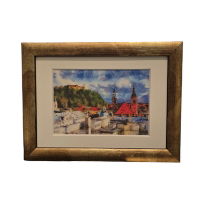 N/A; Print; Ljubljana II; 20 cm x 15 cm