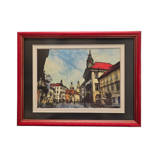 Brane; Grafika; Ljubljana X; 26 cm x 20 cm