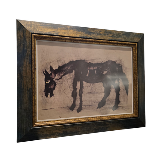 France Slana; print; Konj; 35 cm x 27 cm