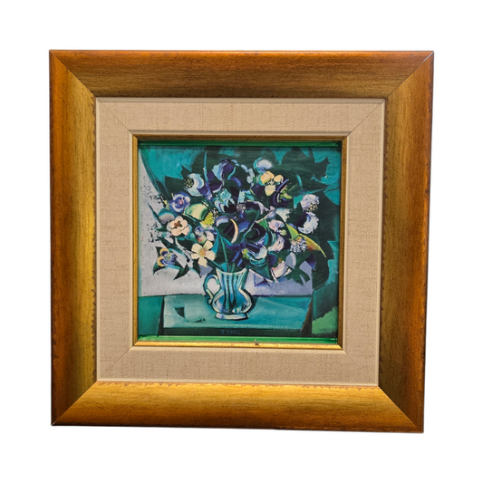 France Slana; print; tihožitje; 24 cm x 24 cm