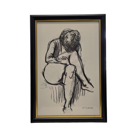 France Slana; print; akt; 28 cm x 41 cm