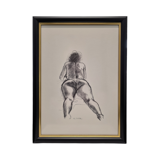 France Slana; print; akt; 29 cm x 39 cm