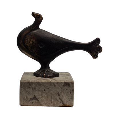 N/A; Bron; "Ptič III"; 7 cm x 7 cm