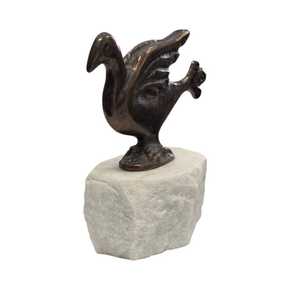 Boštjan Štine; Bron; "Ptič IV"; 7 cm x 8 cm