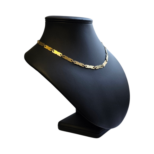 Zlata verižica "SQARE" 14K 585/1000; masa=6.59g