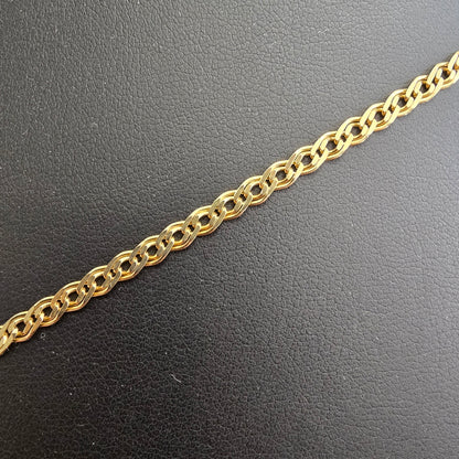 Zlata verižica "TWIST" 14K 585/1000; masa=9.76g
