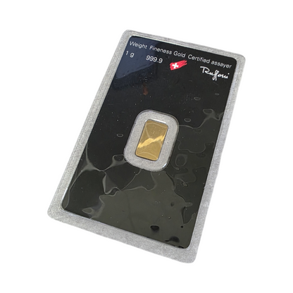 Naložbeno zlato Argor Heraeus 24K 999.9/1000; masa=1.00g
