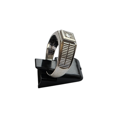 Diamantni prstan "DEMAR" 18K 750/1000+DIA; masa=7.52g