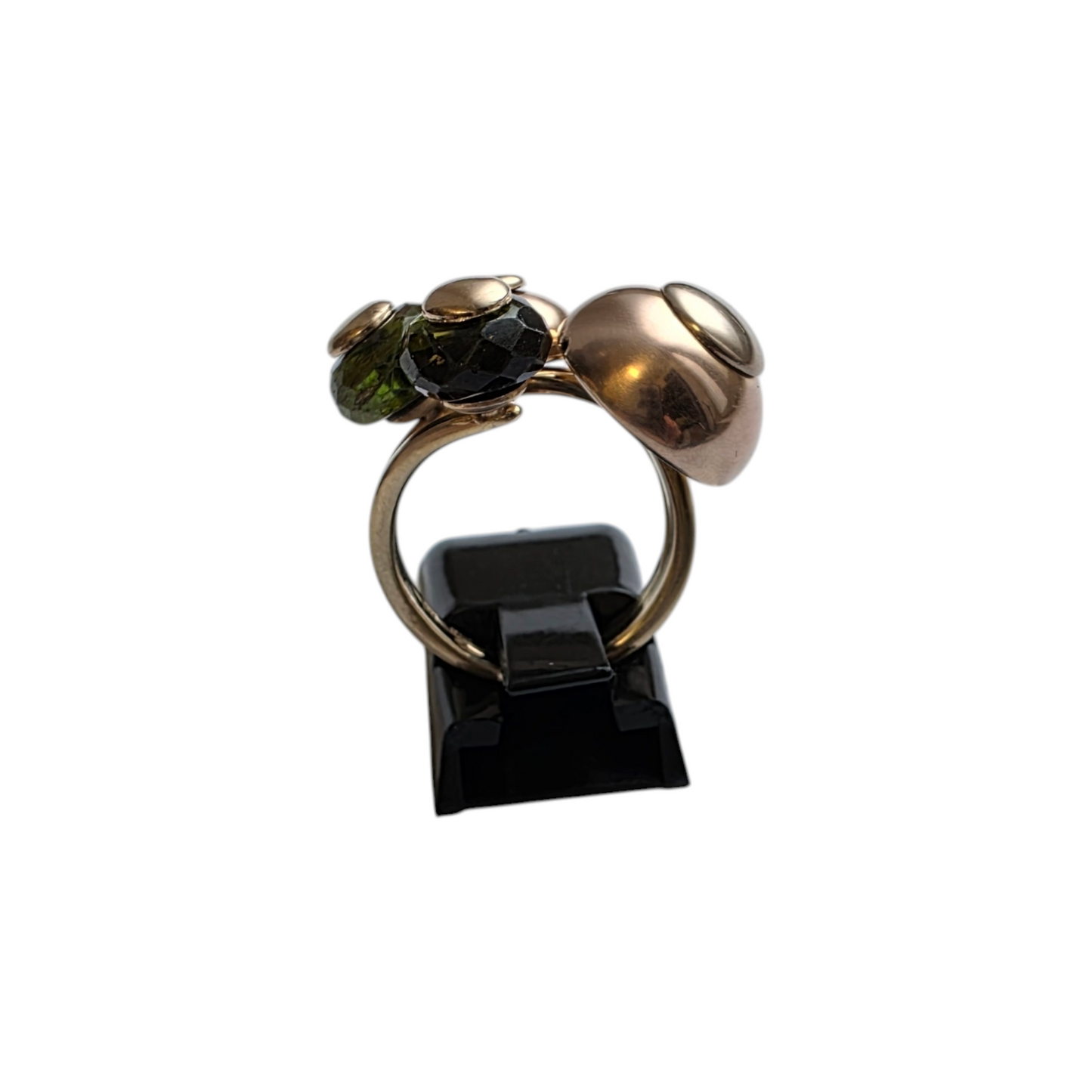 Zlati prstan ''LUSTRE'' 14K 585/1000; masa=8.91g