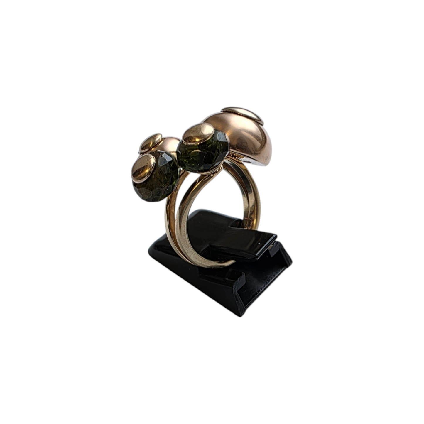 Zlati prstan ''LUSTRE'' 14K 585/1000; masa=8.91g