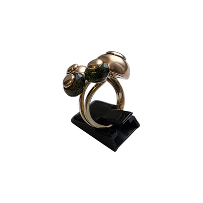 Zlati prstan ''LUSTRE'' 14K 585/1000; masa=8.91g
