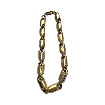Zlata zapestnica "TREZE" 14K 585/1000; masa=9.09g