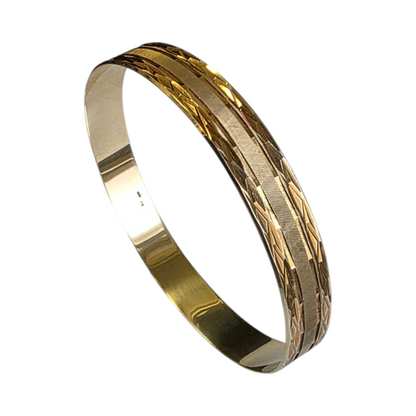Zlata zapestnica "KATIA" 14K 585/1000; masa=15.82g